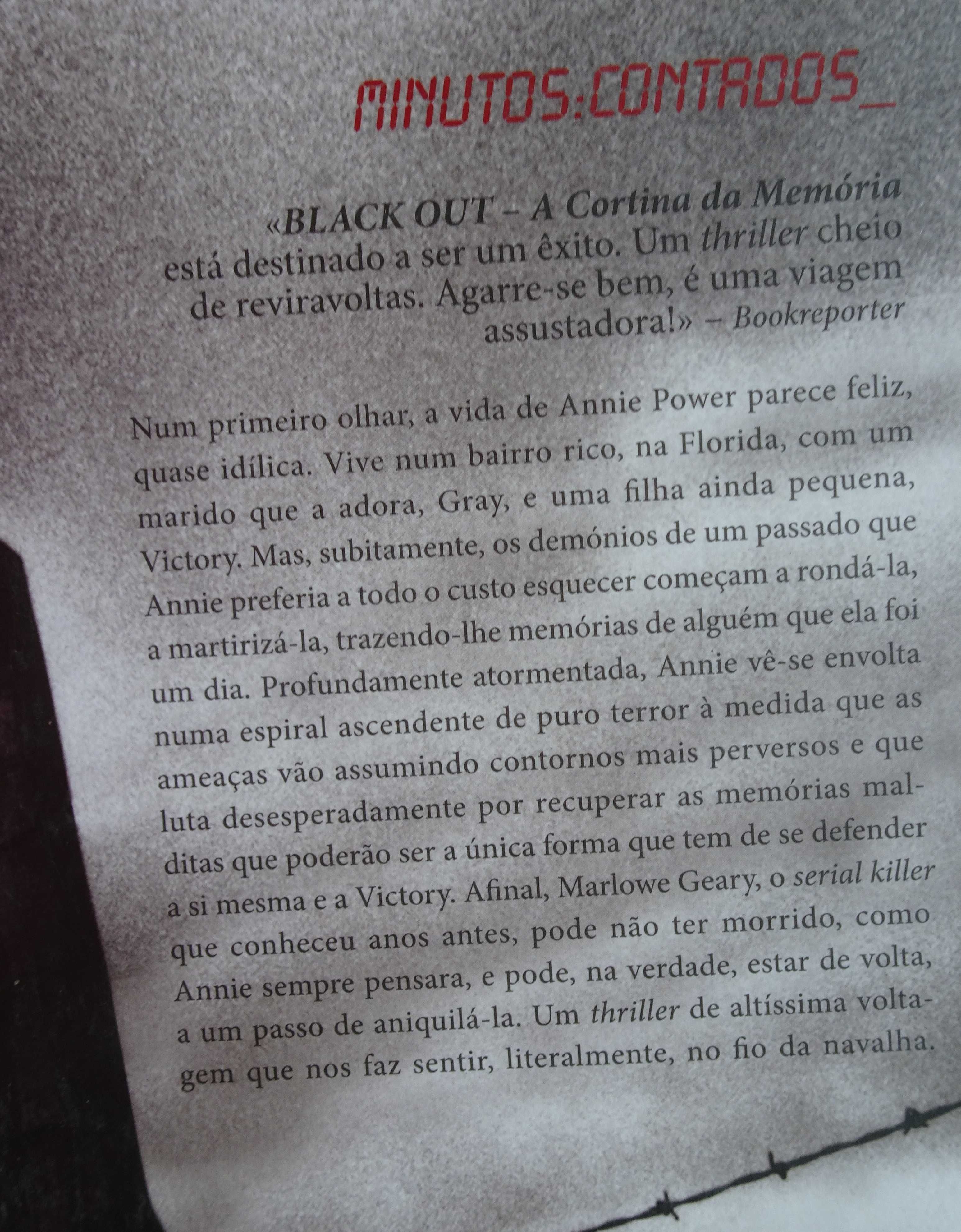 Black Out - A Cortina da Memória de Lisa Unger