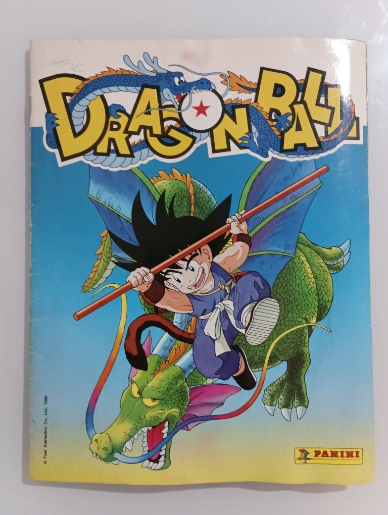 Dragon ball caderneta de cromos 1986