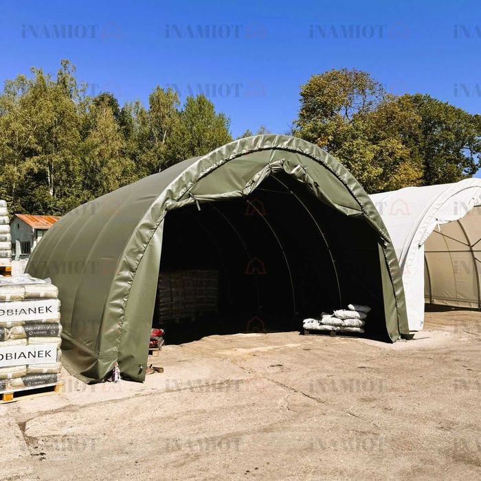 Hala Namiotowa Łukowa, Tunel, Namiot 9,15x12m. Całoroczna! na baloty