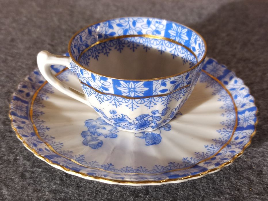 Porcelana ASKANIA China Blau Filiżanka do Mokka Kolekcjonerska