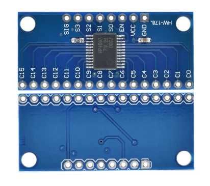 Multiplekser/demultiplekser HP4067 CD74HC4067 MUX do Arduino