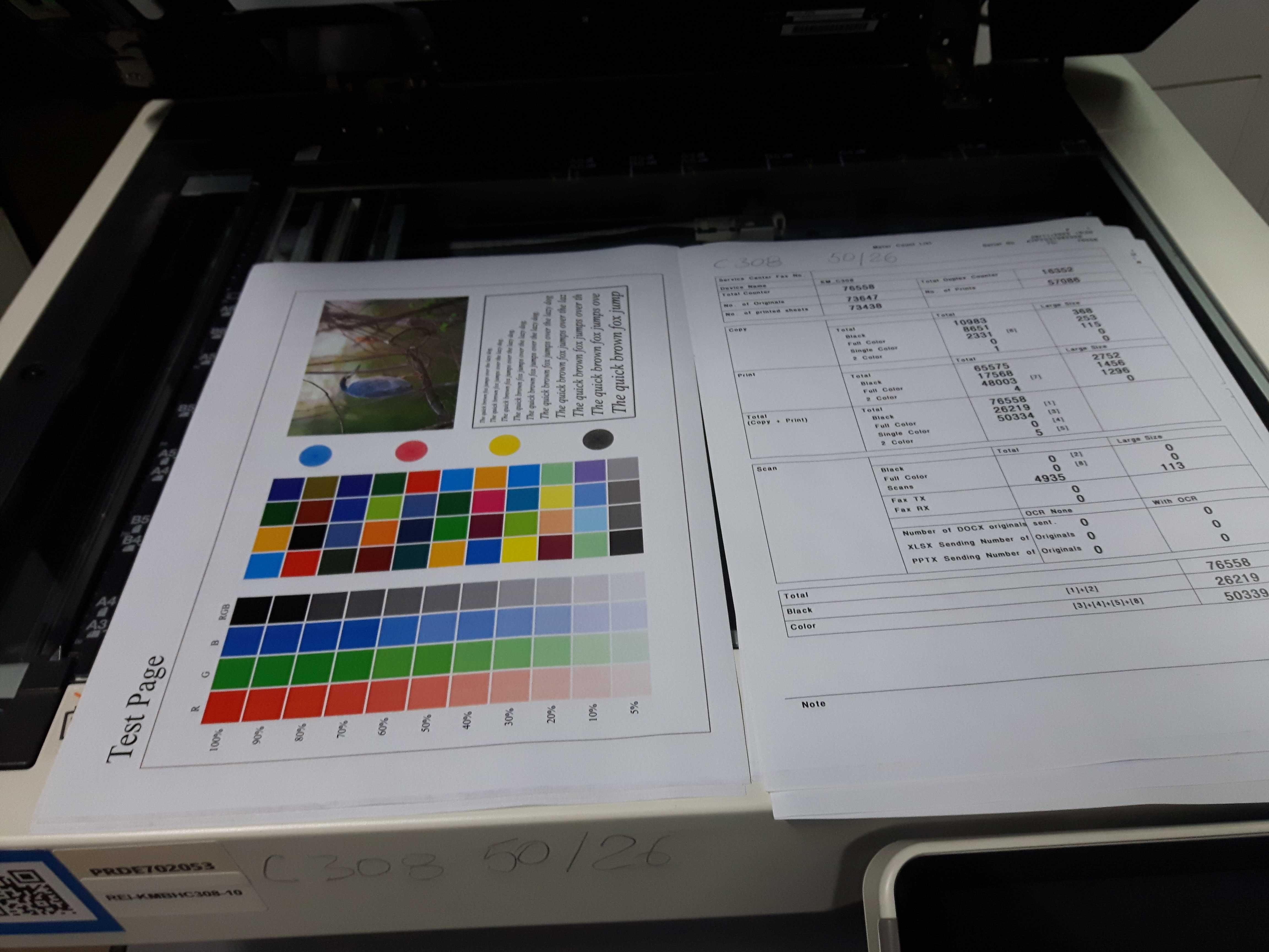 kserokopiarka używana A4 A3 kolor konica minolta c308 wielofunkcyjna