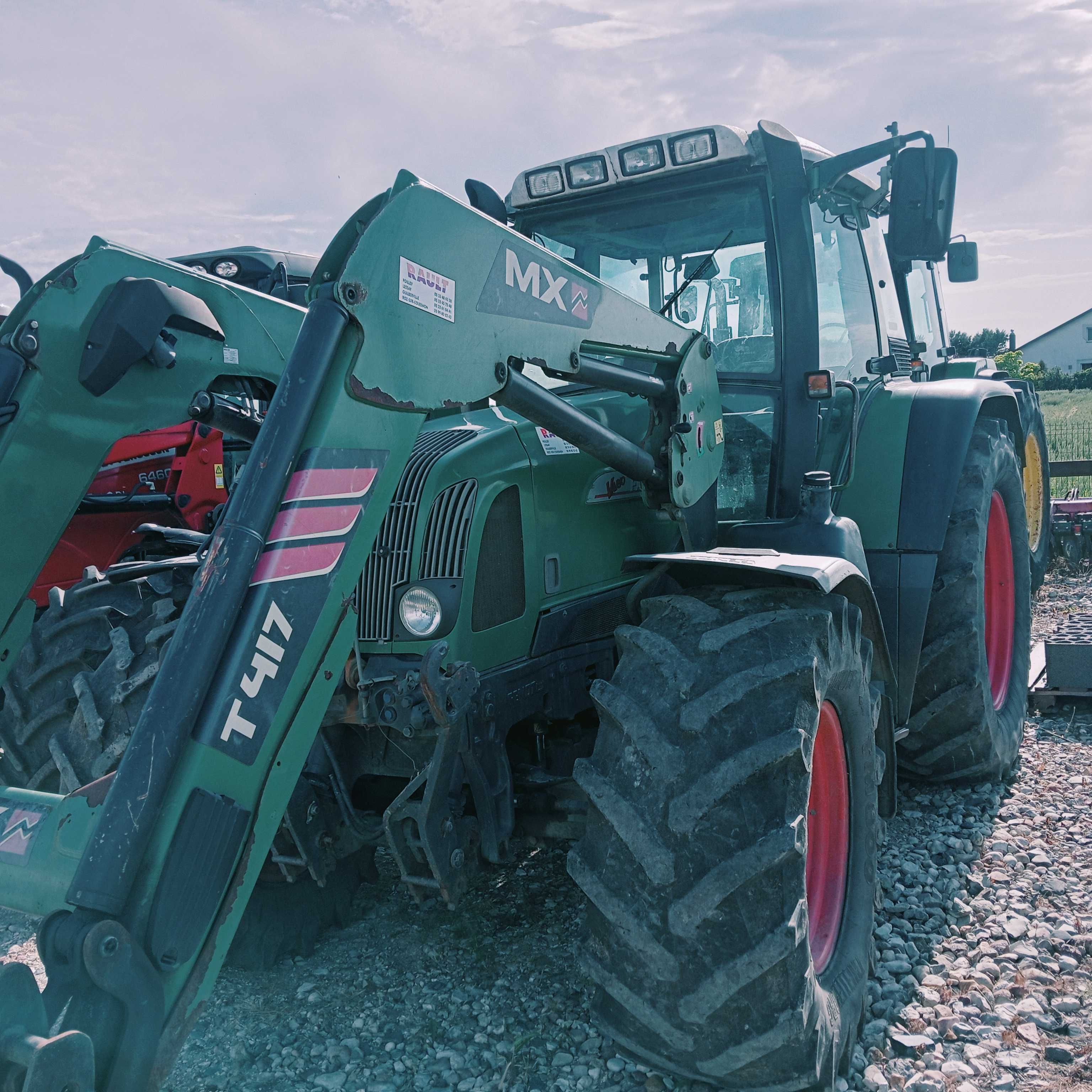 Ciągnik rolniczy Fendt 711 Vario z turem mailleux mx t 417, tuz klima