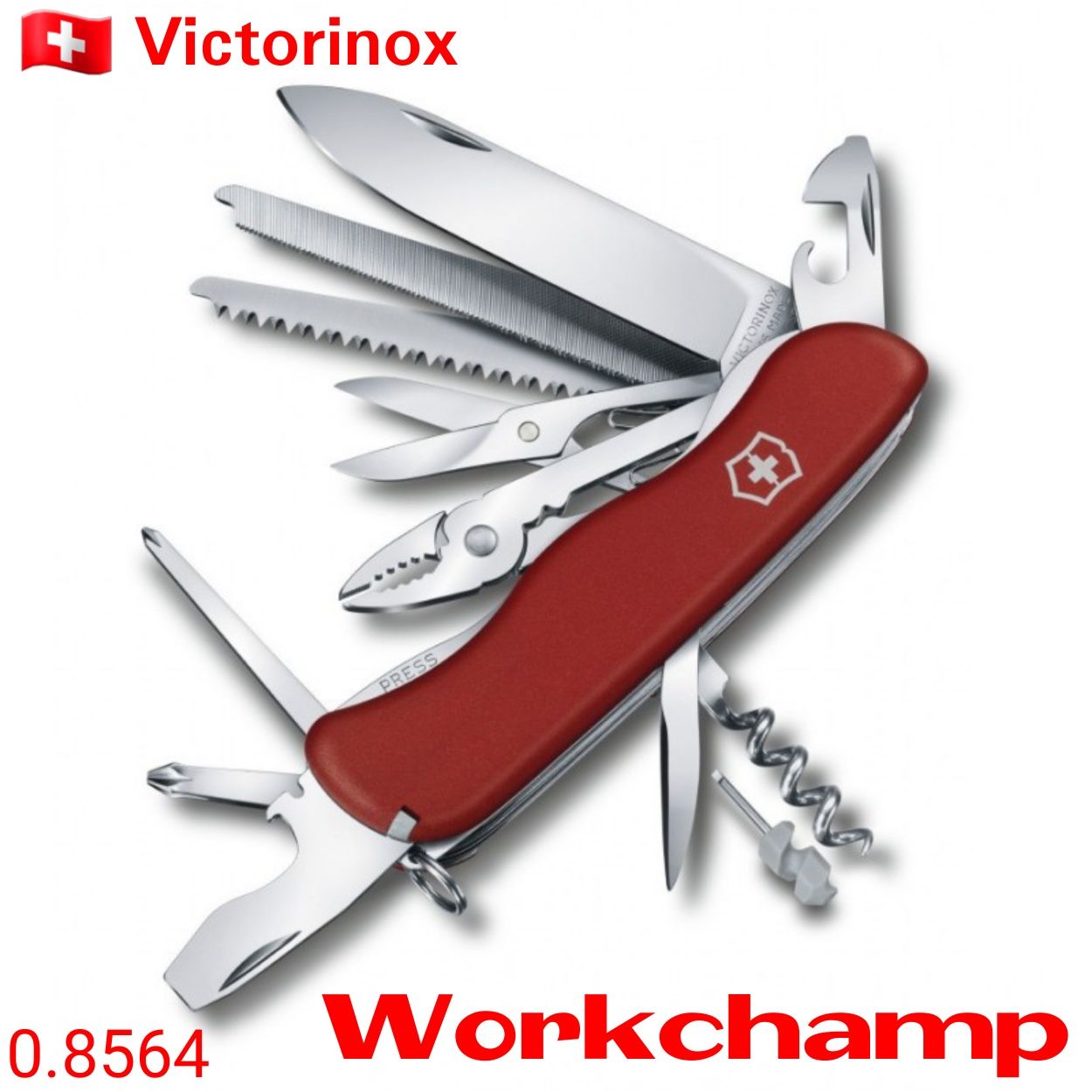 Ніж Victorinox Sentinel Workchamp Forester Hunter Picknicker