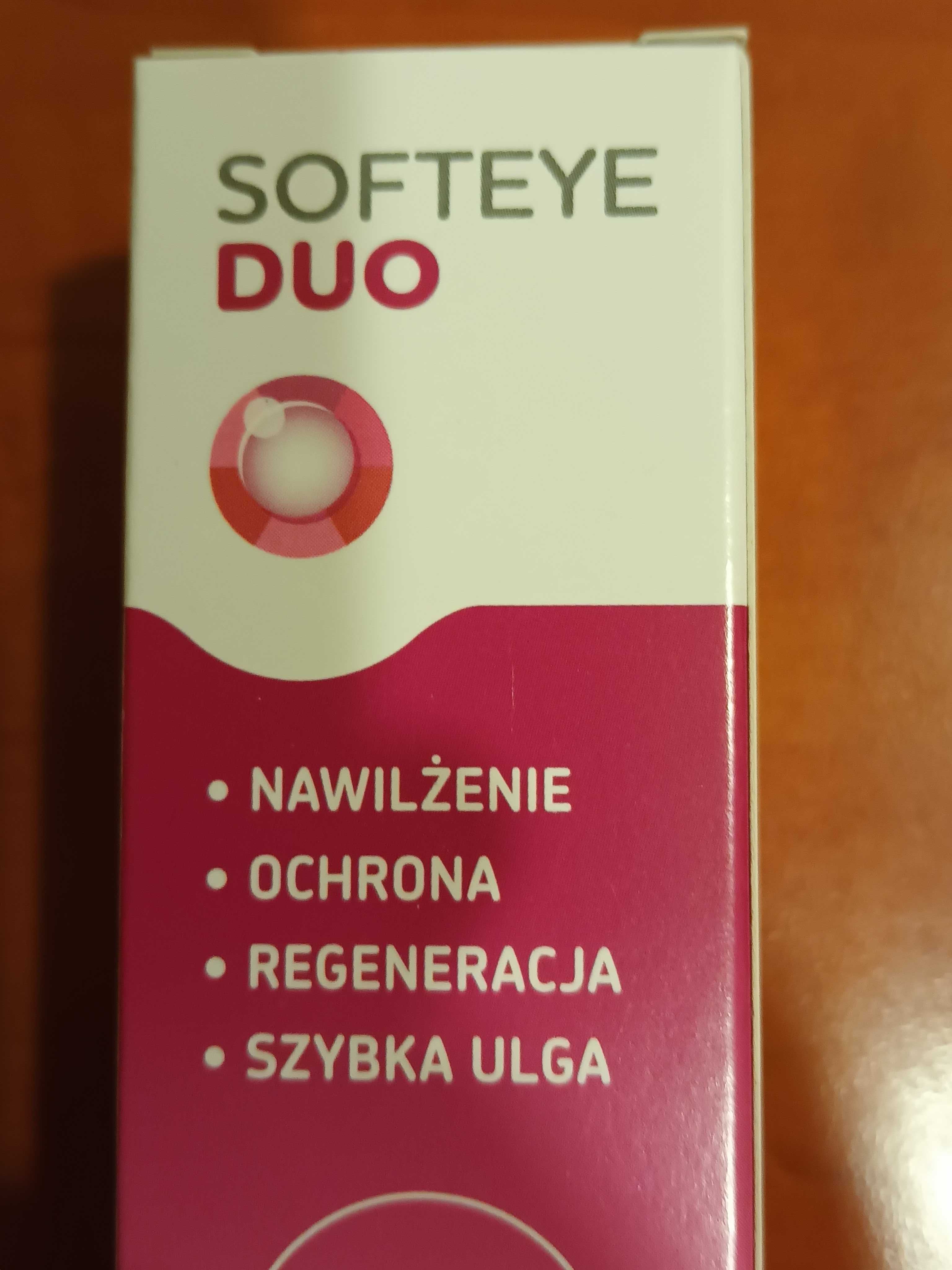 Softeye Duo krople do oczu nawilżenie podrażnienie ochrona 10 ml