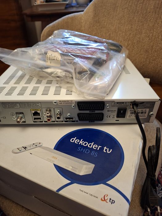NOWY dekoder tv SHD 85