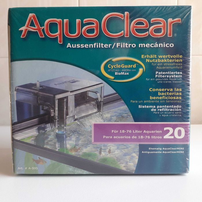 Filtro para Aquário - Aqua Clear (filtra até 76 litros) Estado: Novo !