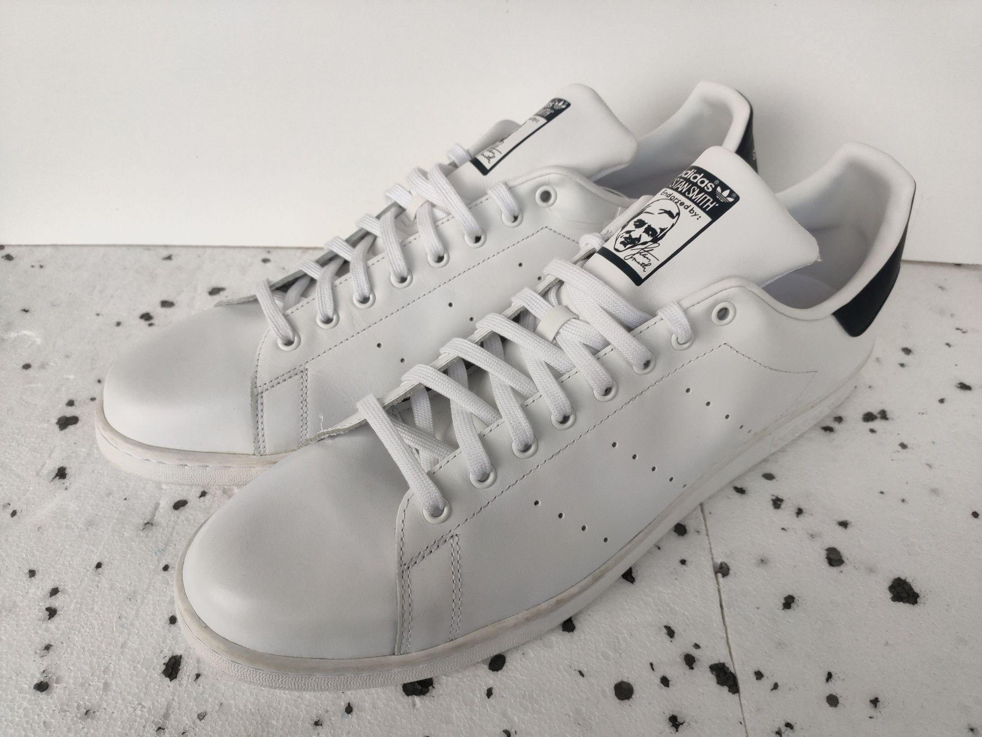 Buty Adidas Orginals Stan Smith sneakersy męskie białe r 55 2/3 36,5cm