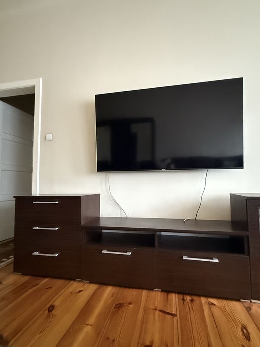 Komoda z szufladami szafka rtv wenge komplet