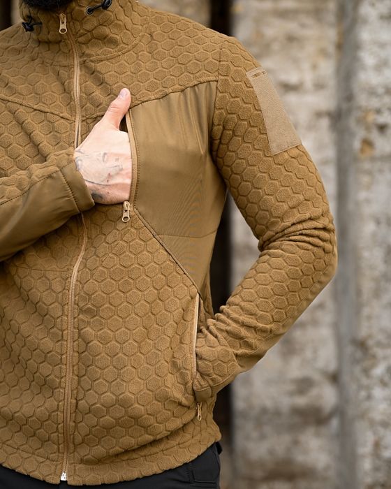 Тактична флісова кофта Urban соти / фліска / флисовая кофта / флиска