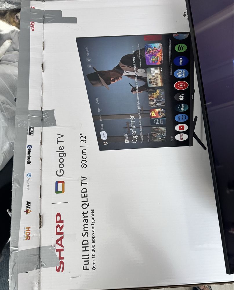 Tv sharp 32” QLED