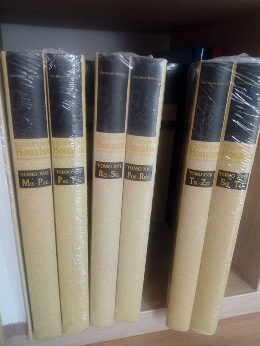Dicionário Houaiss da Língua Portuguesa - 18 volumes
