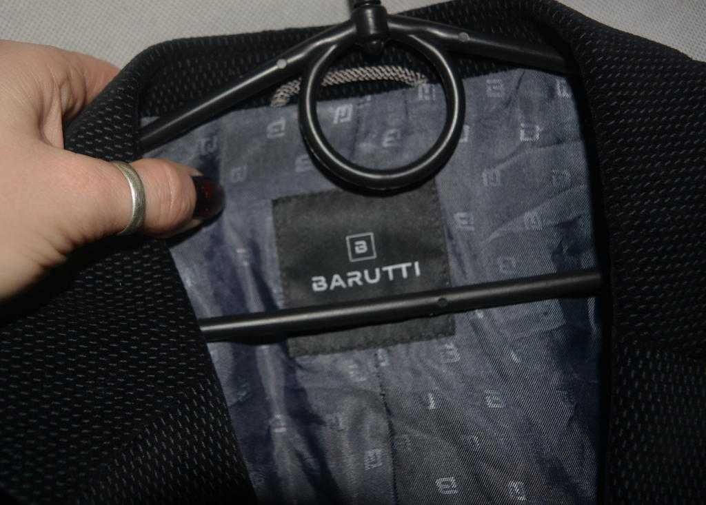 Welurowa marynarka Barutti comfort fit 56