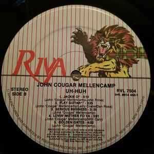 Виниловая пластинка John Cougar Mellencamp ‎– Uh-Huh (made in USA)
