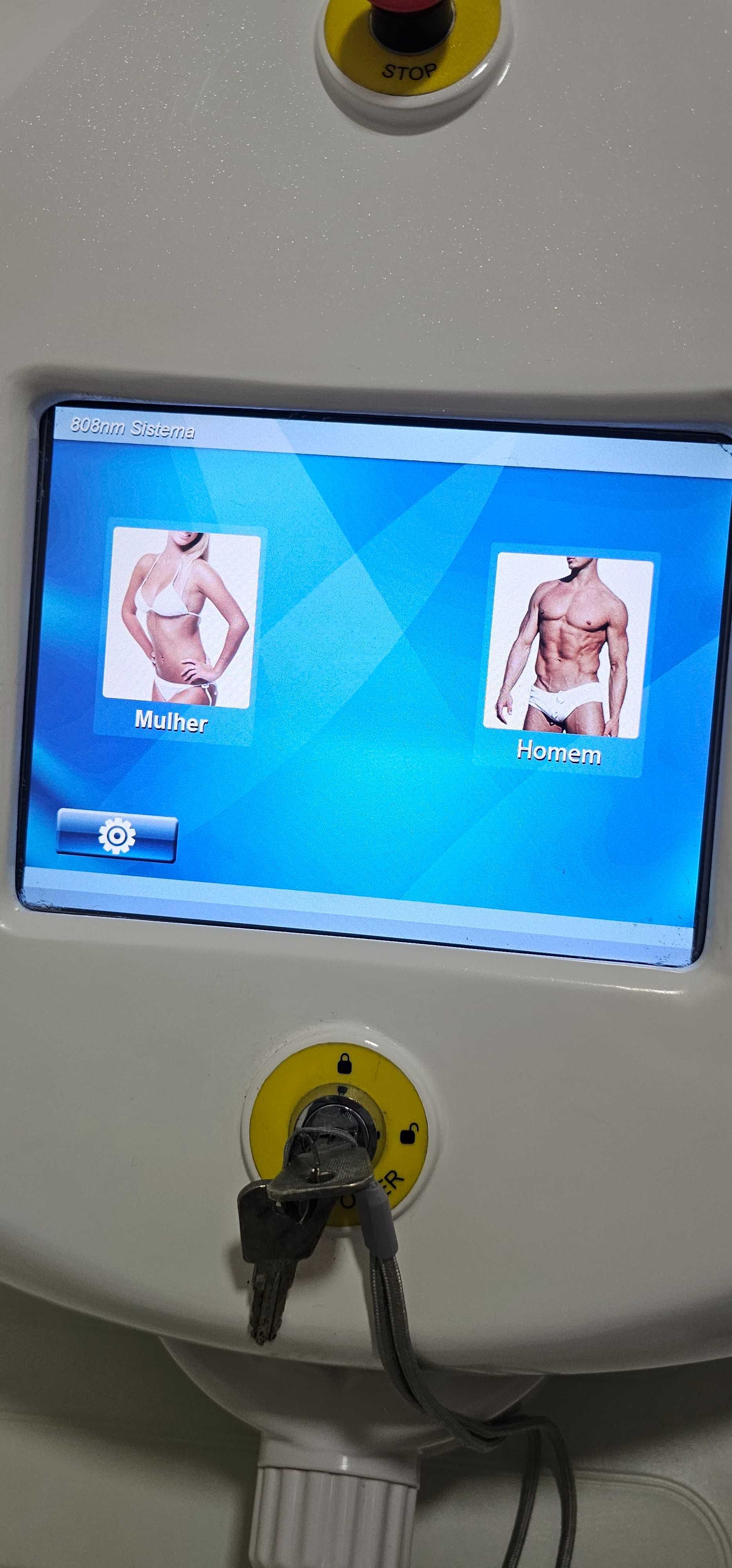 Máquina Laser diodo 808nm USADA