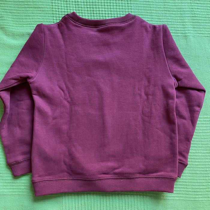 Sweatshirt bordeaux bordada Knot - 3 anos