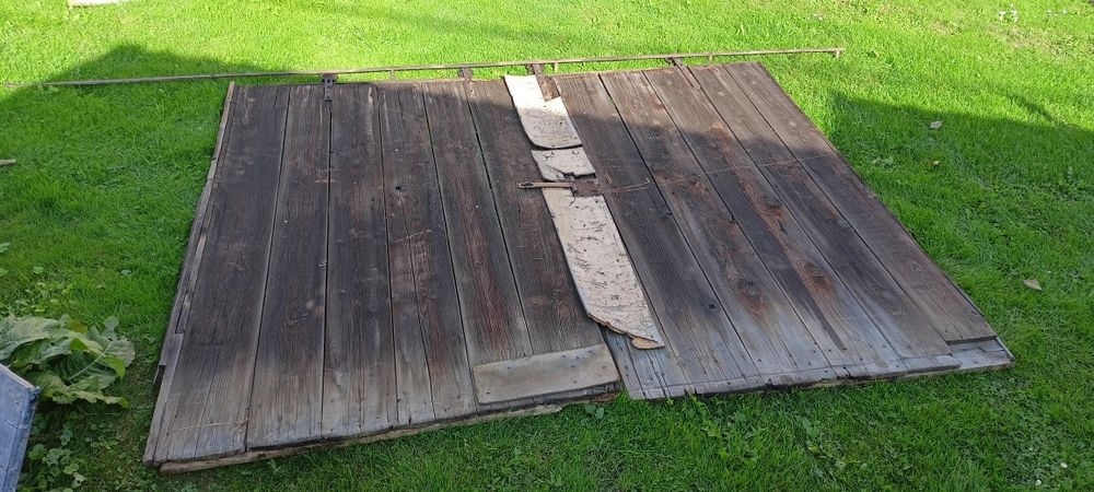 Brama garażowa rozsuwana z mechanizmem 4m