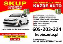 Skup Samochodów za Gotówkę 6O5-2O3-224 Żory Rybnik Jastrzębie SKUP AUT