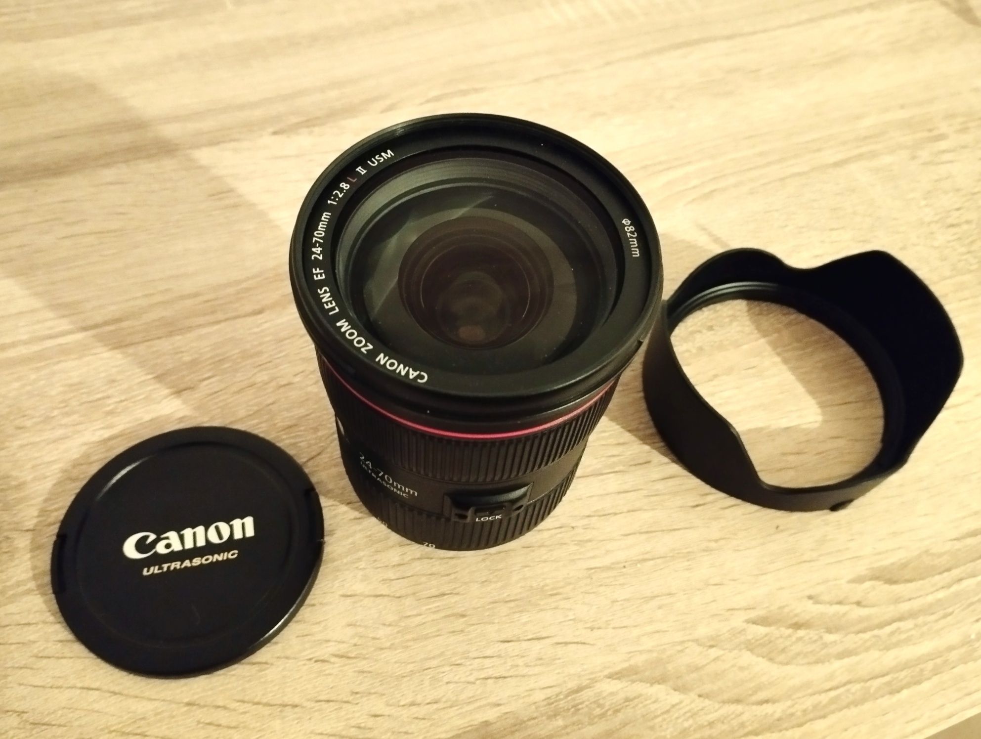 Canon EF 24-70mm F2.8 L II  USM - como nova