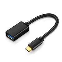 Ugreen adapter przejściówka kabel OTG z USB 3.0 na USB Typ C czarny