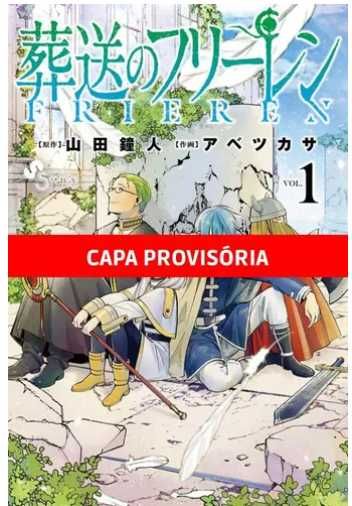 Mangás Frieren volumes 1, 2 e 3 Planet Manga Panini