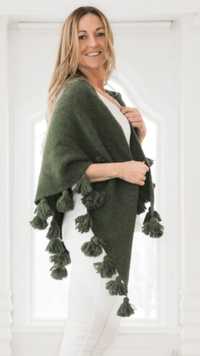 Dehn design Molly sjal chusta, szal merynos merino wool wełna