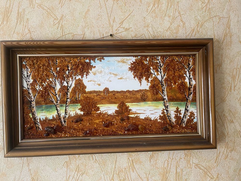 Картина з бурштину