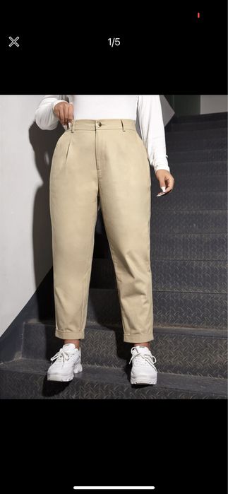 Damskie spodnie garniturowe SHEIN