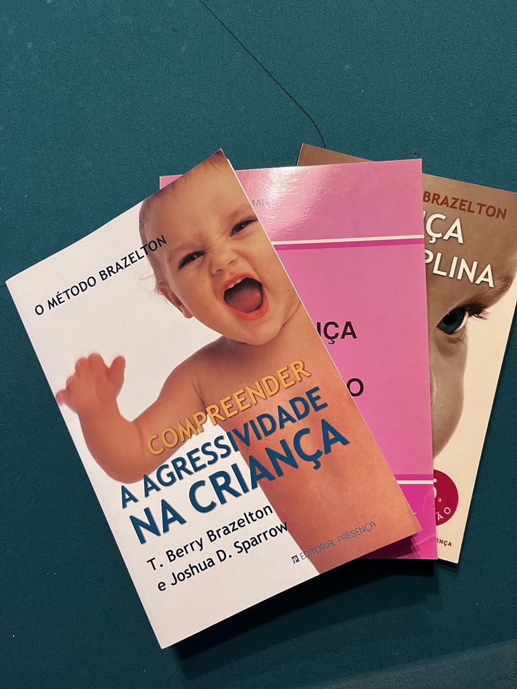 Lote 3 livros parentalidade