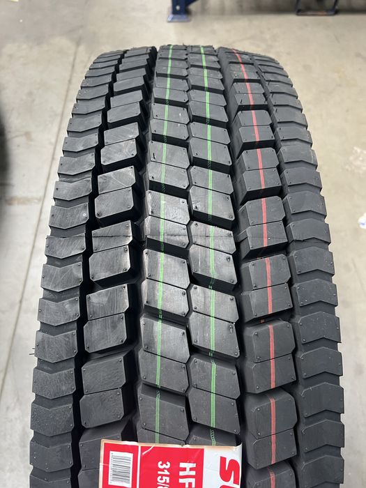 Nowe opony 315/80R22.5 HF628 ciezarowe napęd +VAT23%