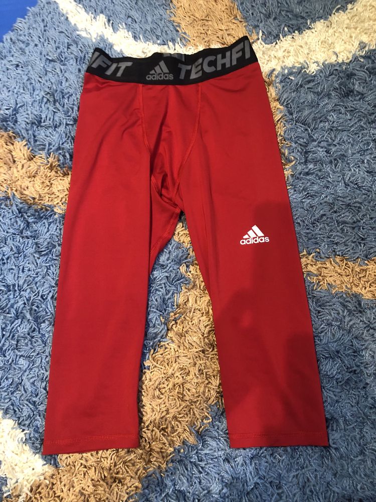 Компрессионные, термо лосины, бриджи Adidas TECHFIT