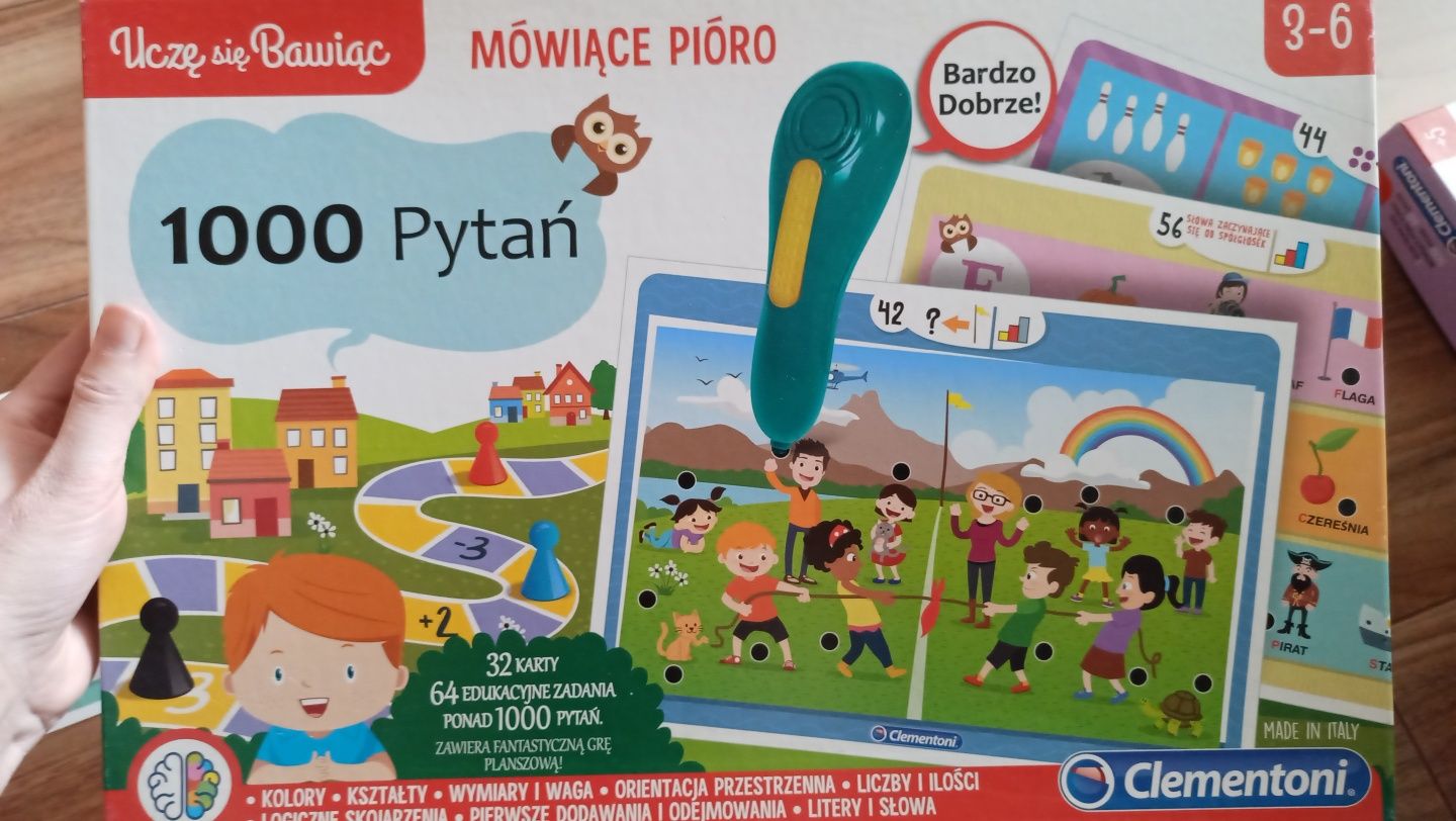 Mówiące pióro 500 i 1000 pytań