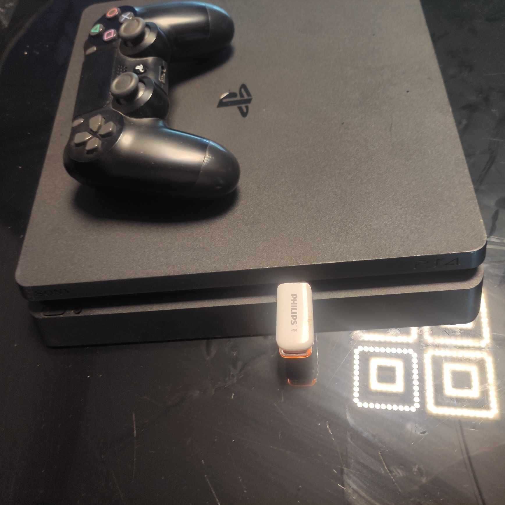 Ps4 slim versao 9.00 com comando