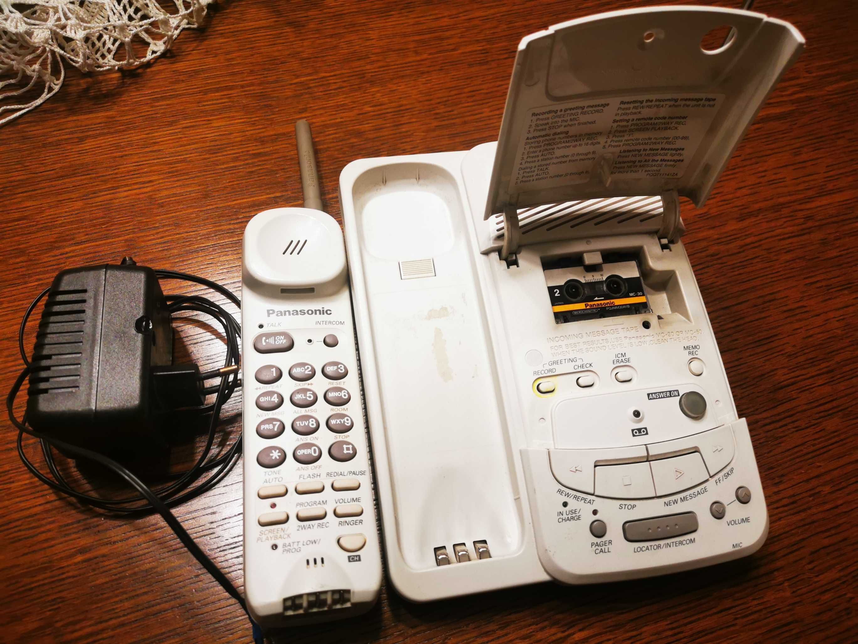 Telefony stacjonarne bezprzewodowe2 sztuki