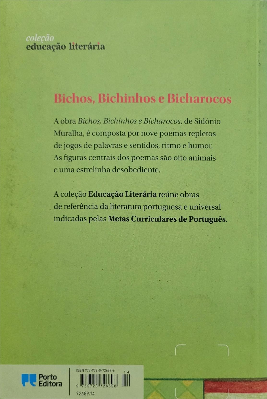 Livro Bichos, Bichinhos e Bicharocos PNL 2° ano