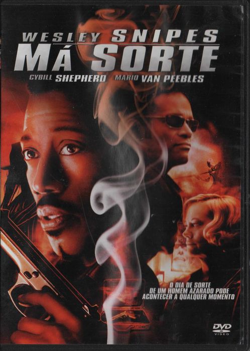 Dvd Má Sorte - acção - Wesley Snipes - extras