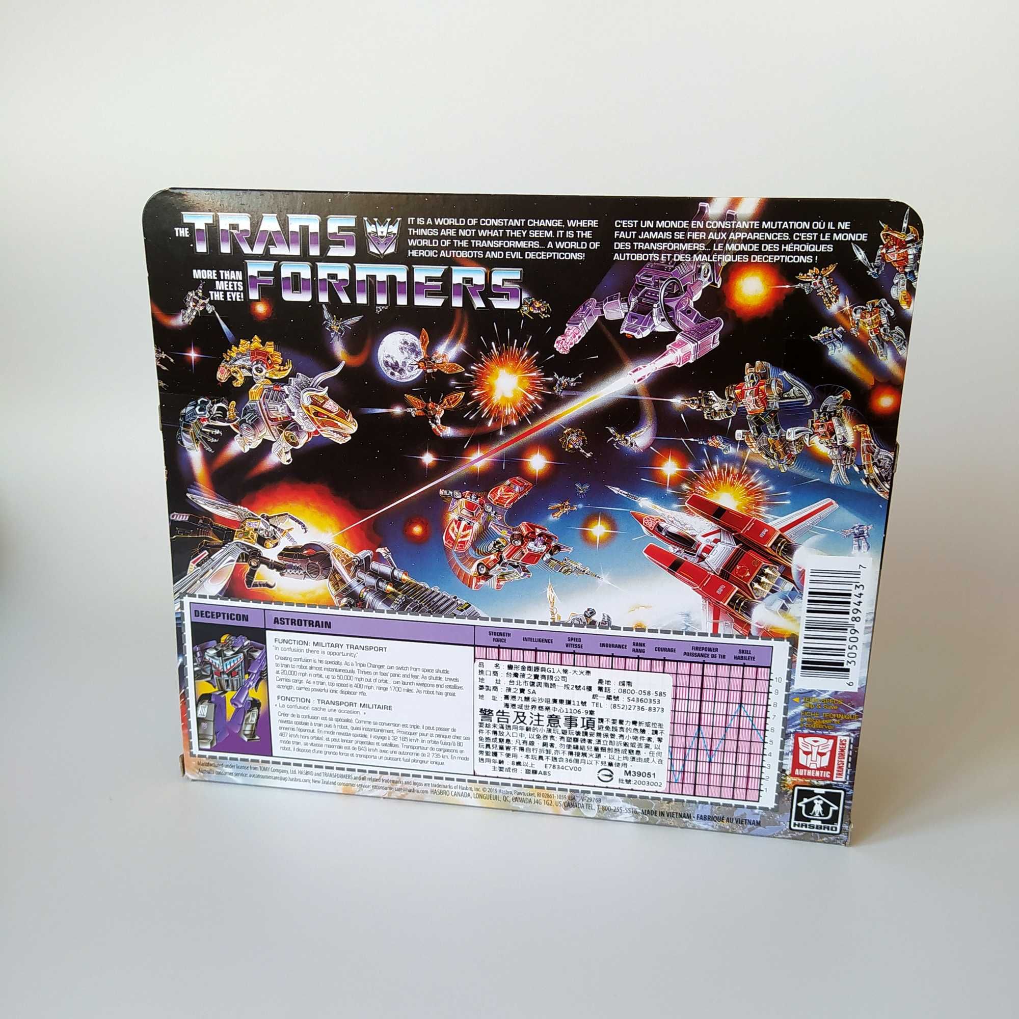 Transformers Decepticon Triple Changer Astrotrain