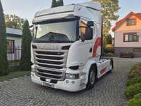 Scania R450  Scania R450 Highline 2014r. 680.Tkm ADR AT/ Ksenony/ Navi/ Sprowadzona