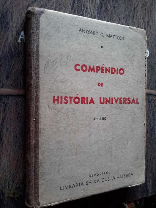António Mattoso - Compêndio de História Universal (1951)