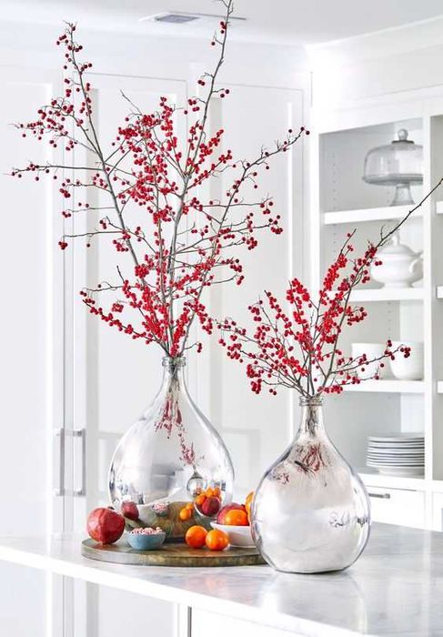 Zara Home Ваза з зеленого скла