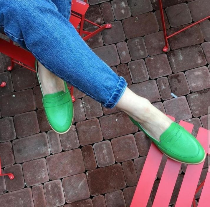 Взуття дизайнерське, шкіра