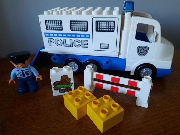 Lego Duplo 5680 Policja ciężarówka policyjna furgonetka