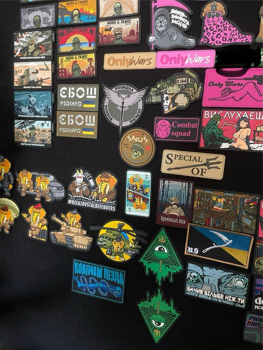 Патчі/Шеврони PSD FOG CGT 1133 AT OW та інші