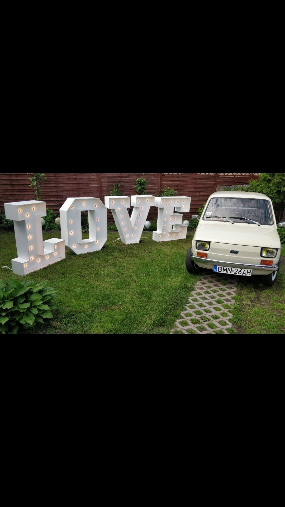 Sprzedam Napis LOVE 1,2x4m. Wesele, dekoracja
