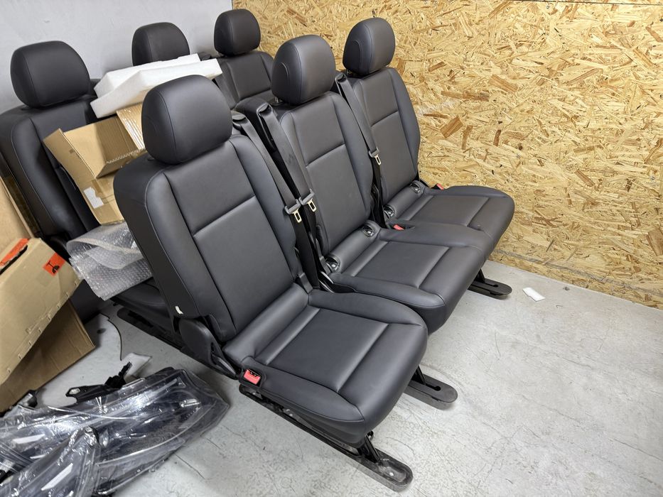 Сидіння сидушка трійка еко шкіра Mercedes Vito Віто Metris  V-class