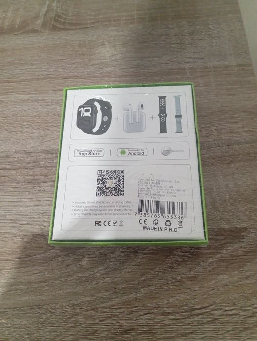 Boa tarde tenho este pach de Smart watch novo e embalado