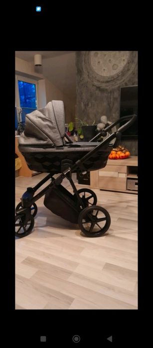 Wózek Adamex 2w1 plus fotelik i baza ISOFIX