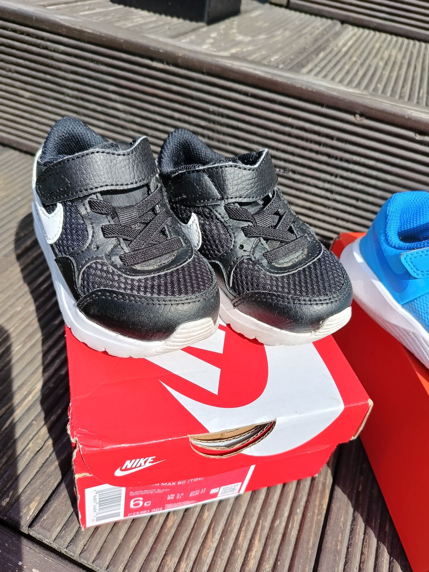 Adidasy chłopięce 2 PARY! Nike Air max i Star runner r.22
