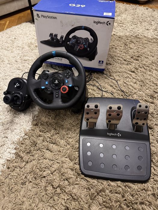 Руль Logitech g29 з КПП! Ігрове Кермо Logitech g29 Логитек г29