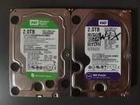 WD 2 TB,продам жорсткі диски,хдд,2шт